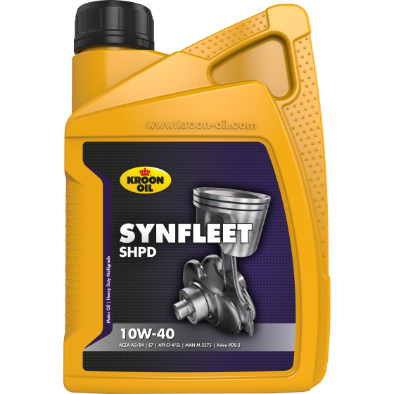 Моторное масло KROON-OIL SYNFLEET SHPD 10W-40, 1л